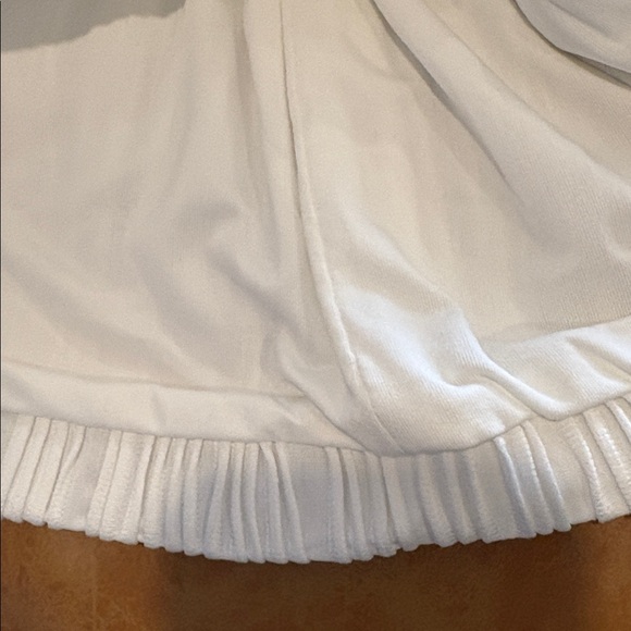 By Anthropologie Cross Neck Halter Top - White - Size Medium - Picture 11 of 13